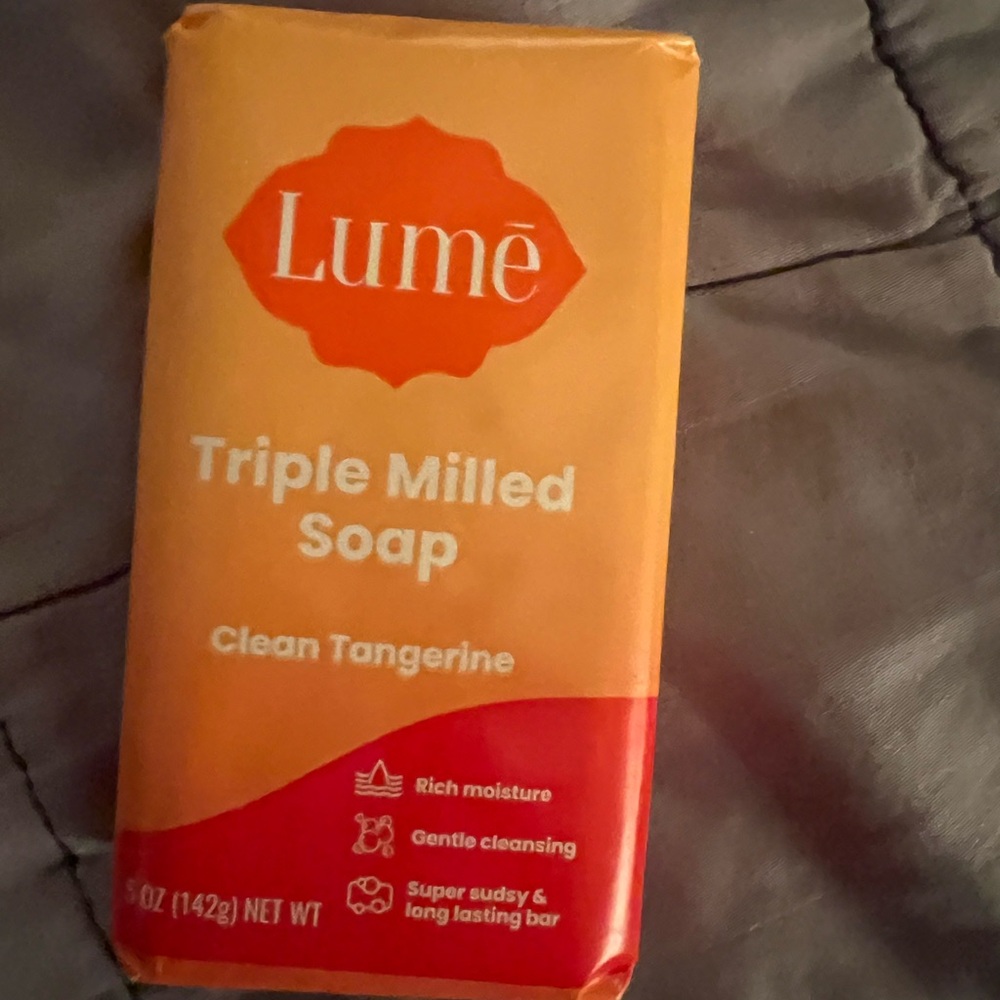 Lume Triple Milled Soap - Clean Tangerine